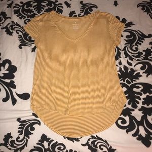 Yellow Striped Tee